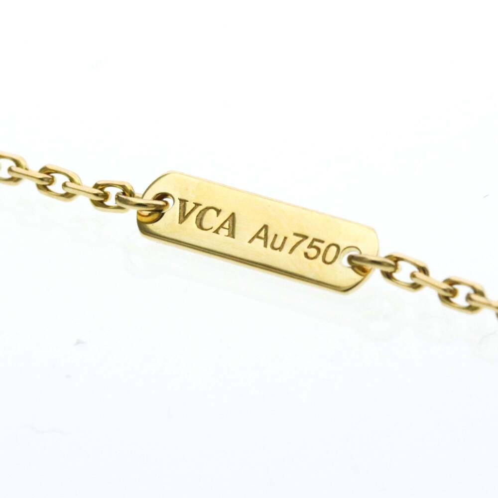 Van Cleef & Arpels Vintage Alhambra Yellow Gold (18K) Mother Of Pearl Women,M... - Picture 8 of 11